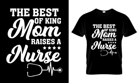 Best of King Mom Raises Graphics & Print Templates