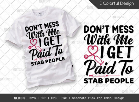 Don't Mess with Me: Bold Graphics for T-Shirt Designs