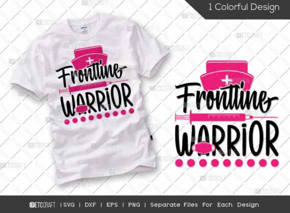 Frontline Warrior Graphics for T-Shirt Designs