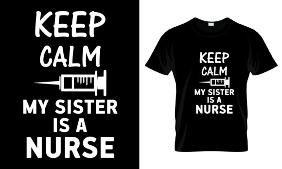 Graphics & Print Templates: Nurse Tee