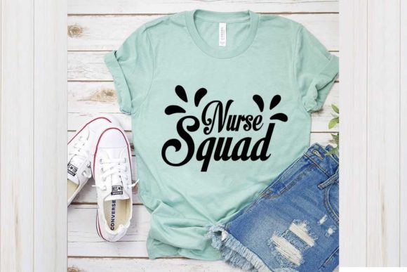 Nurse Squad Graphics for T-Shirt Designs