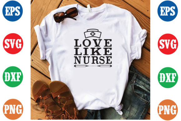 Nurse SVG Design: Graphics for T-Shirt Designs