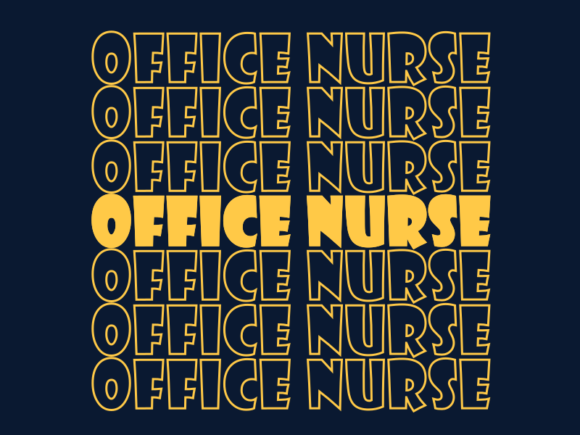 Office Nurse Svg Cut File: Graphics & Print Templates