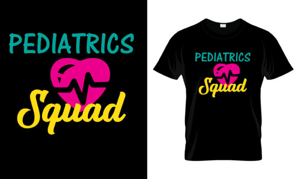 Pediatrics Squad T-Shirt: Graphics for Print Templates