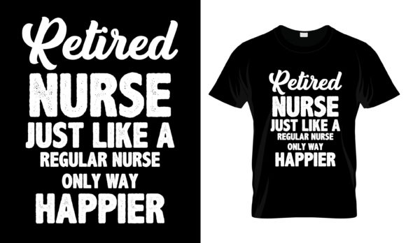 Retired Nurse Graphics for Print Templates