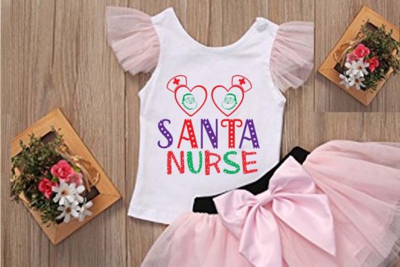 Santa Nurse Svg: Elevating Graphics for T-Shirt Designs
